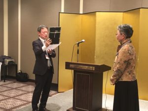 2019年　日本ブライダル連盟西日本エリア　新年会に参加しました🌹