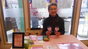 地域のイベントに｢ハートグラムカード💗｣で出店しました。ご縁の輪も広がり素敵な体験でした💮