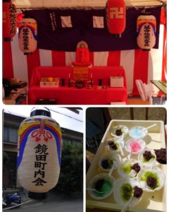 地元の鏡田町内会の地蔵盆に組長として参加しました。👦👧👨👩