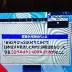 社会問題となっている就職氷河期世代の結婚は‼️