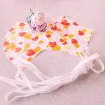 ハート柄♡のマスク😷を作成中です。婚活中のあなたに❤️