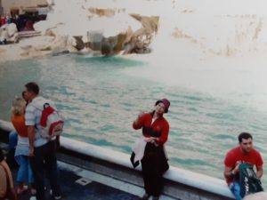 願いをこめて❗『トレビの泉』にコインを投げ入れました‼️