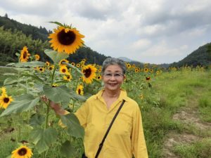 夏の終わりは「ひまわり🌻娘(笑)」になって❗