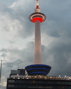 夕暮れの京都タワーが見える場所でのお見合いでした♡♡♡