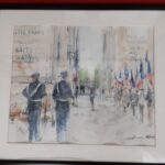 海外旅行に思いを馳せて、笑顔で挨拶できる日を🍀思い出を絵に変えて🎨