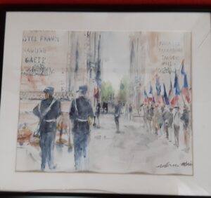 海外旅行に思いを馳せて、笑顔で挨拶できる日を🍀思い出を絵に変えて🎨