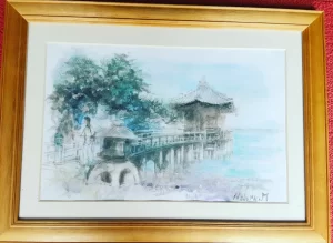 10月1日神無月です🎃10月もよろしくお願い致します🙇絵画を掲載しています🍁