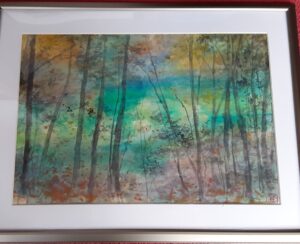 11月１日霜月になりました。11月の絵画をお届けします🍁今月もよろしくお願い致します💖