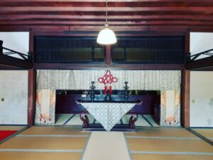 同居していた義母重子さんの七回忌法要が秋晴れの中妙心寺・雑華院でおこないました🙏💐