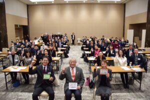 2月11日（金）の高槻市倫理法人会の経営者モーニングセミナーの講話は佐藤福男スーパーバイザー様でした💐