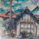 4月1日卯月です。心新たに入学、入社を迎える皆様㊗️おめでとうございます💐 4月の絵画を掲載しました🎨