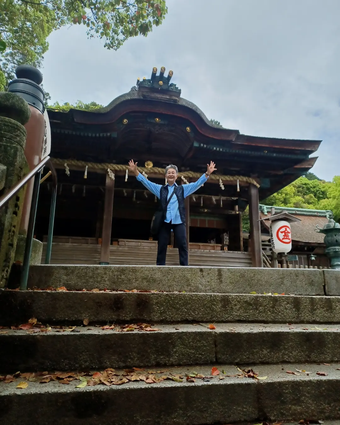 香川県のお遍路旅の間に金比羅参りをしました🙏誕生日の前日でとても良い思い出作りが出来ました😊