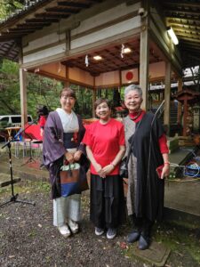 『名月のつどい』のスリーショットは成婚の素敵マダム➕紹介者➕仲人〓素敵三人組です💞