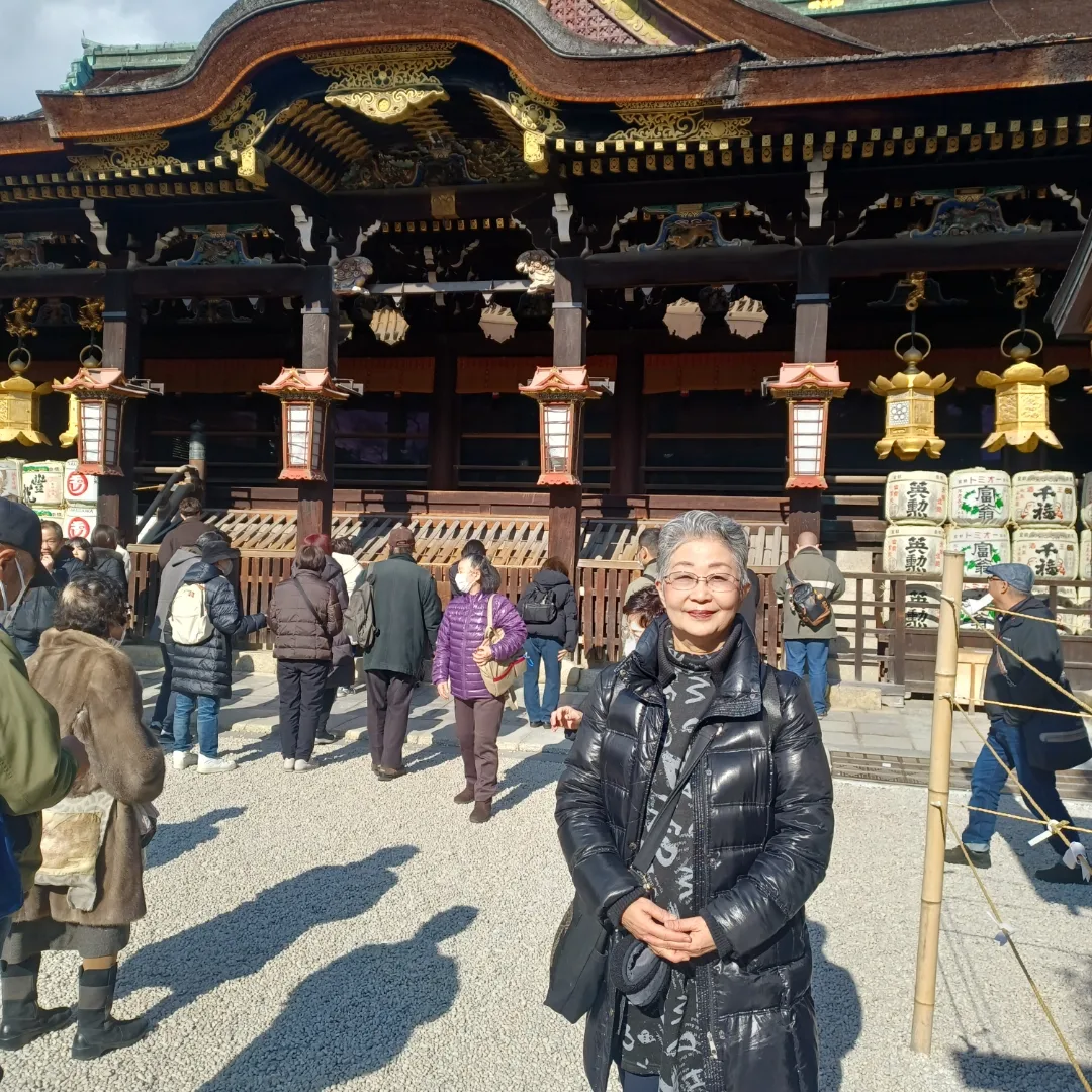 京都の冬の風物詩『終い天神in北野天満宮』へ参拝と縁日を楽しみました🎶