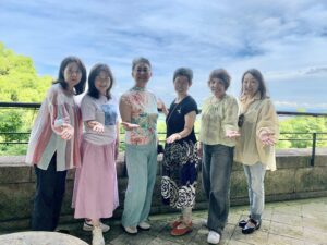 素敵な皆さんに大山崎町を案内しました。