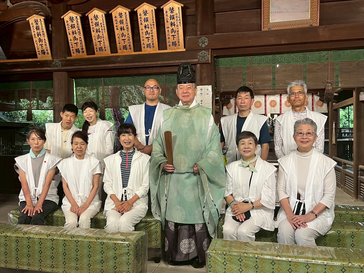 『一万人のお宮奉仕』より水無瀬神宮⛩️へご奉仕させて頂きました