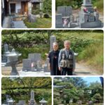 秋晴れに本家のお墓参りと秋を楽しみました