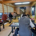 11月の写経とお朔日参り、イベントに参加しました