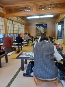 11月の写経とお朔日参り、イベントに参加しました