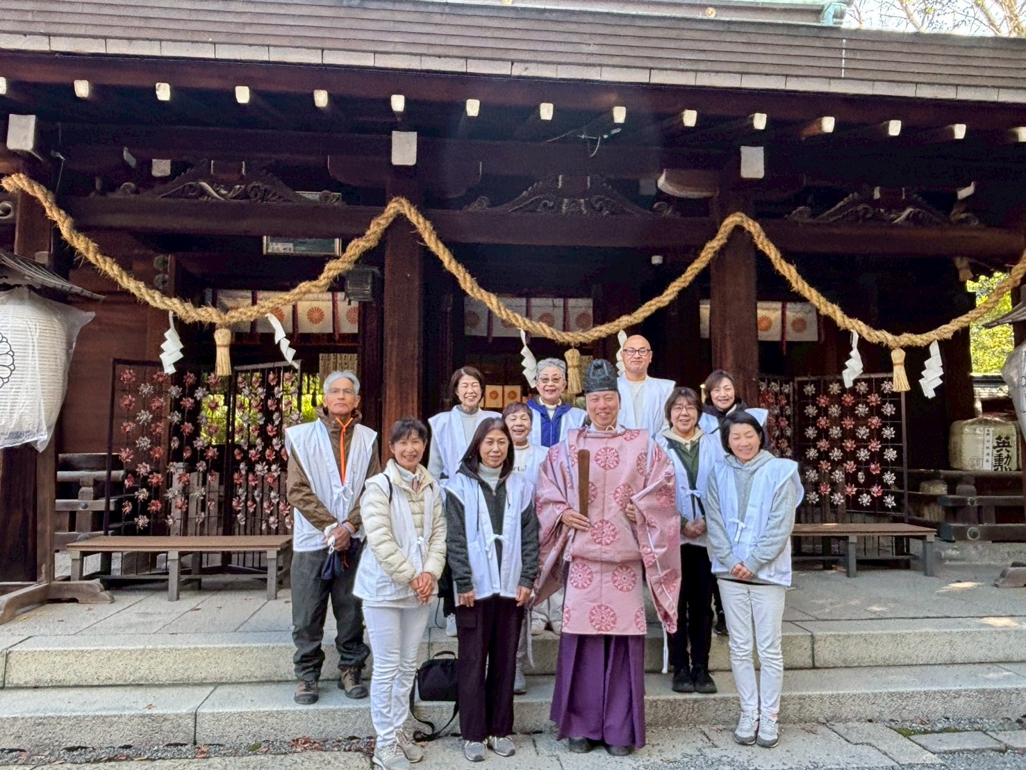 水無瀬神宮にご奉仕に行きました!